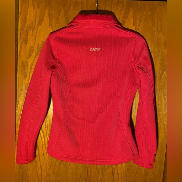 Spyder Women's Bold Red Ski Jacket - Picture 2 of 3
